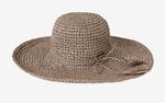 Mysteries Sun Hat: DEEP TAUPE